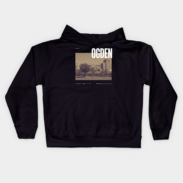 Ogden city Kids Hoodie by Innboy